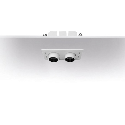 ART-GR44-TUBE20 x2 LED Светильник встраиваемый поворотно-выдвижной Downlight   -  Встраиваемые светильники 